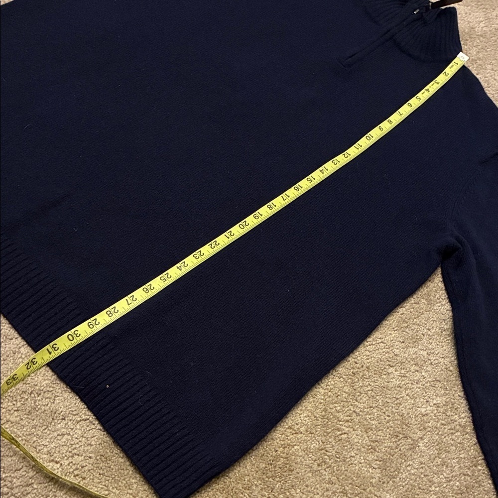 Rodd & Gunn Men's Navy Zip-Up Sweater Lambs Wool size 2XL - Picture 9 of 9